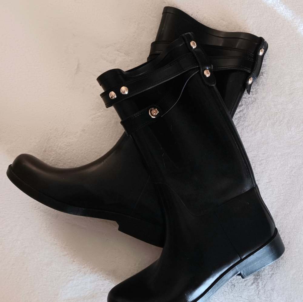 WOMEN'S COACH ENGLISH RIDING RUBBER BOOTS